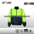 safety reflective jacket mens orange black safety jackets waterproof softshell jacket 300d oxford